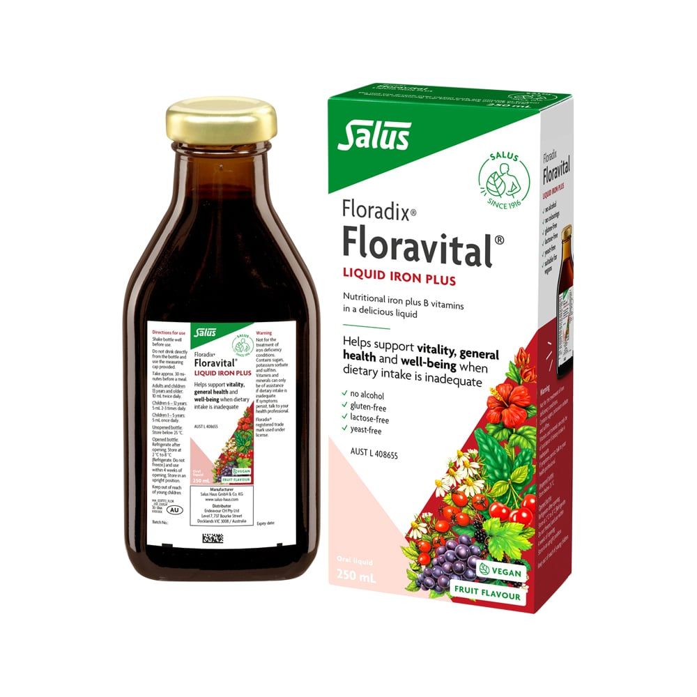 Floravital Herbal Liquid Iron 250ml