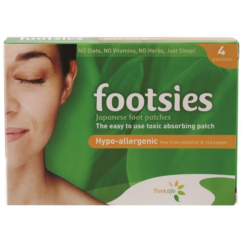 Foot Patches - Hypo-Allergenic x 4 Patches
