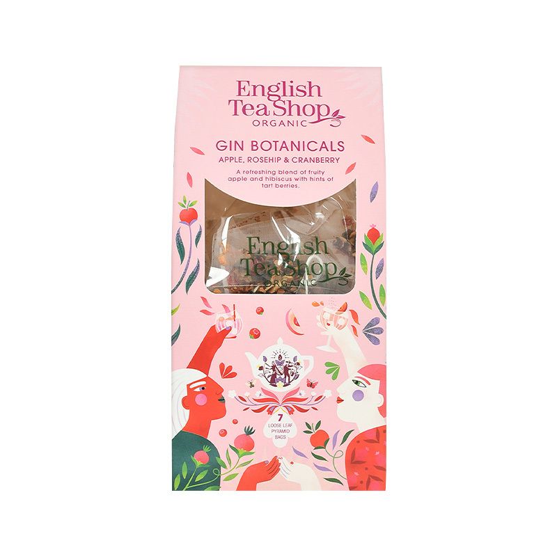 Gin Botanical Apple, Rosehip &amp; Cranberry 7 Pyramid Tea Bags
