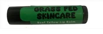 Grass Fed Beef Tallow Lip Balm Original