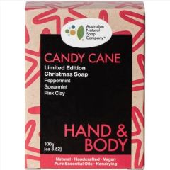 Hand &amp; Body Soap - Christmas Edition Candy Cane 100g