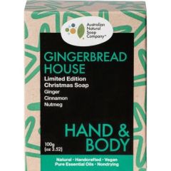 Hand &amp; Body Soap - Christmas Edition Gingerbread House 100g