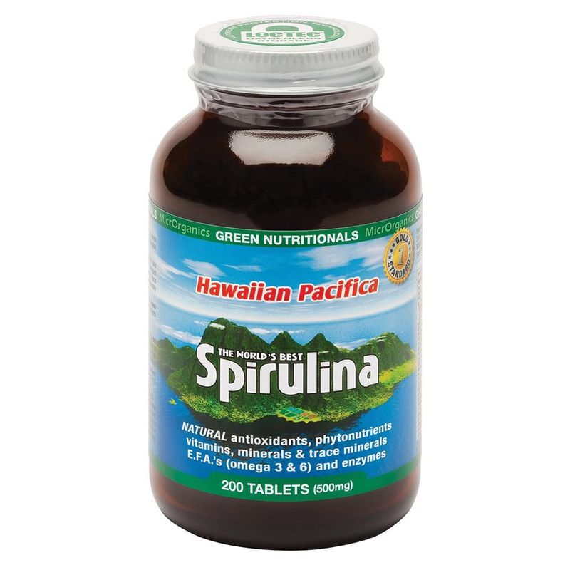 Hawaiian Pacifica Spirulina 500mg