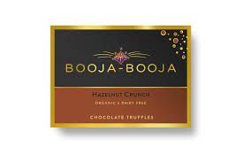 Hazelnut Crunch Organic Chocolate Truffles 8 pack