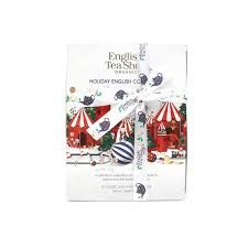 Holiday White Pyramid Prism Collection 12 Tea Bags