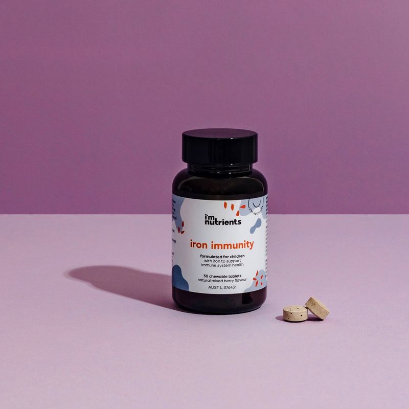 Iron Immunity Chewable (Mixed Berry)