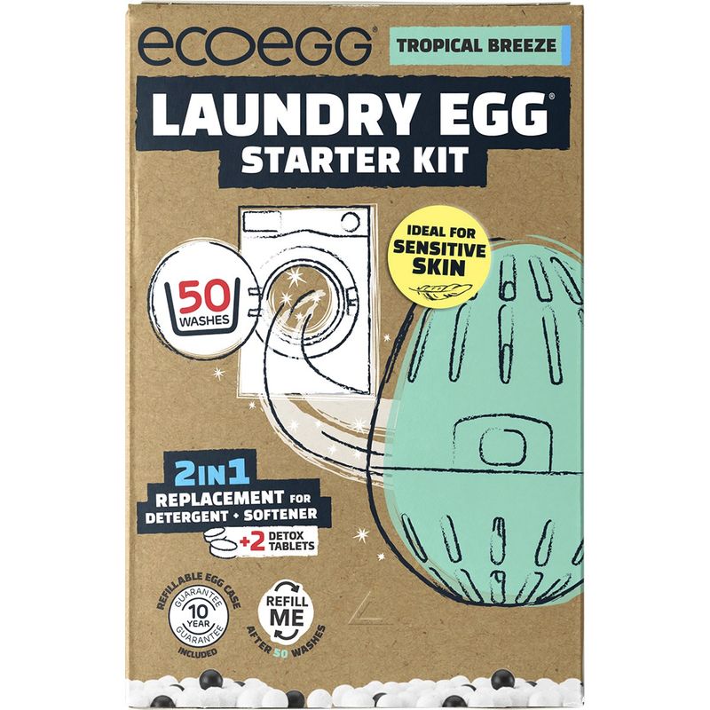 Laundry Egg Starter Kit 50 Washes