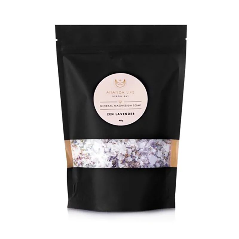 Mineral Magnesium Bath Soak 400g, Scent: Lavender