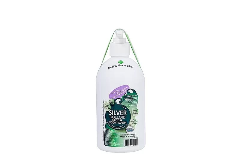 Silver Colloid Tea Tree, Lemongrass,  Lime &amp; Orange Body Wash 500ml