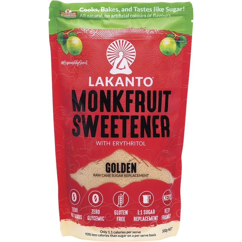 Monkfruit Sweetener Raw Sugar Replacement 500g