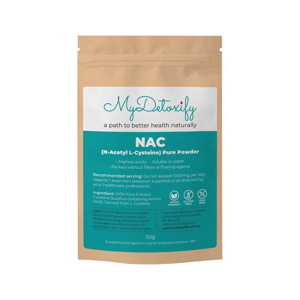 NAC (N-Acetyl L-Cysteine) Pure Powder 50g