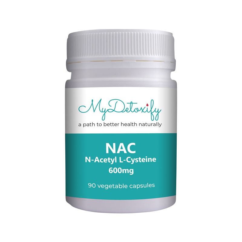 NAC (N-Acetyl L-Cysteine) Capsules 90vc