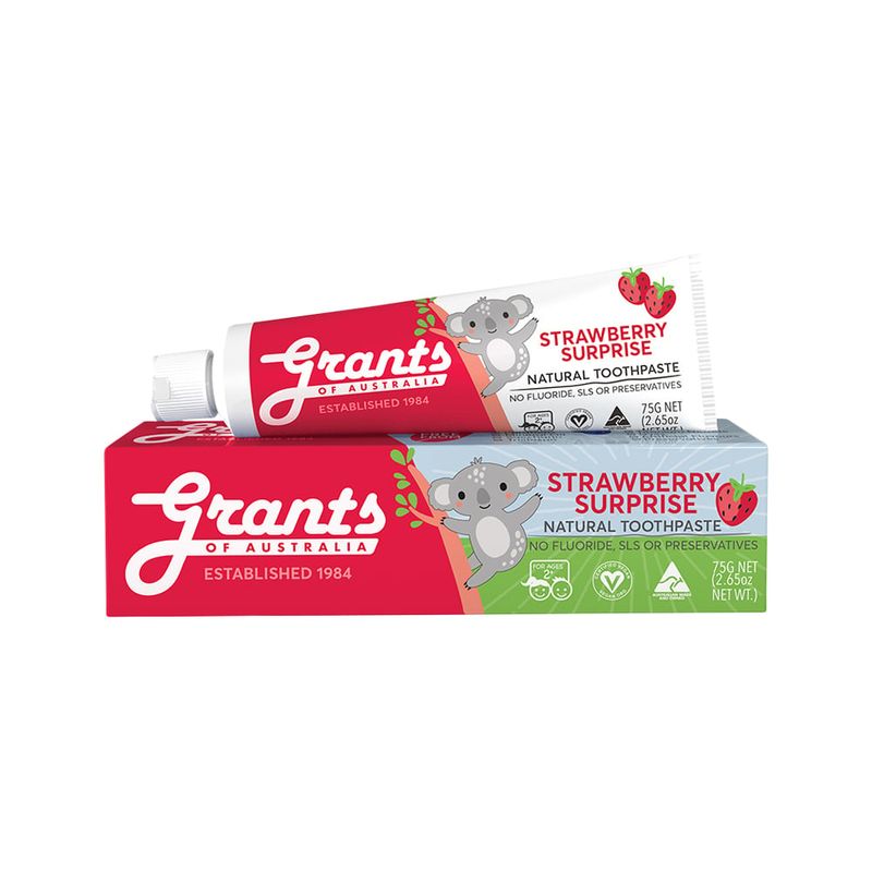 Kids Natural Toothpaste Strawberry Surprise