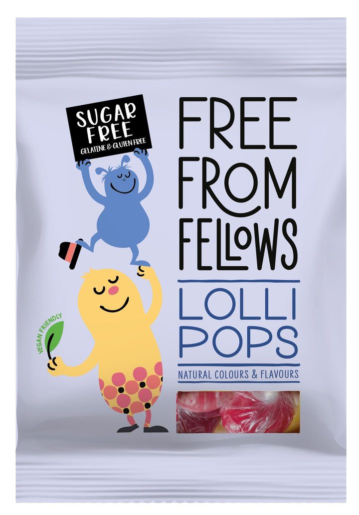 No Added Sugar Mixed Lollipops 60g