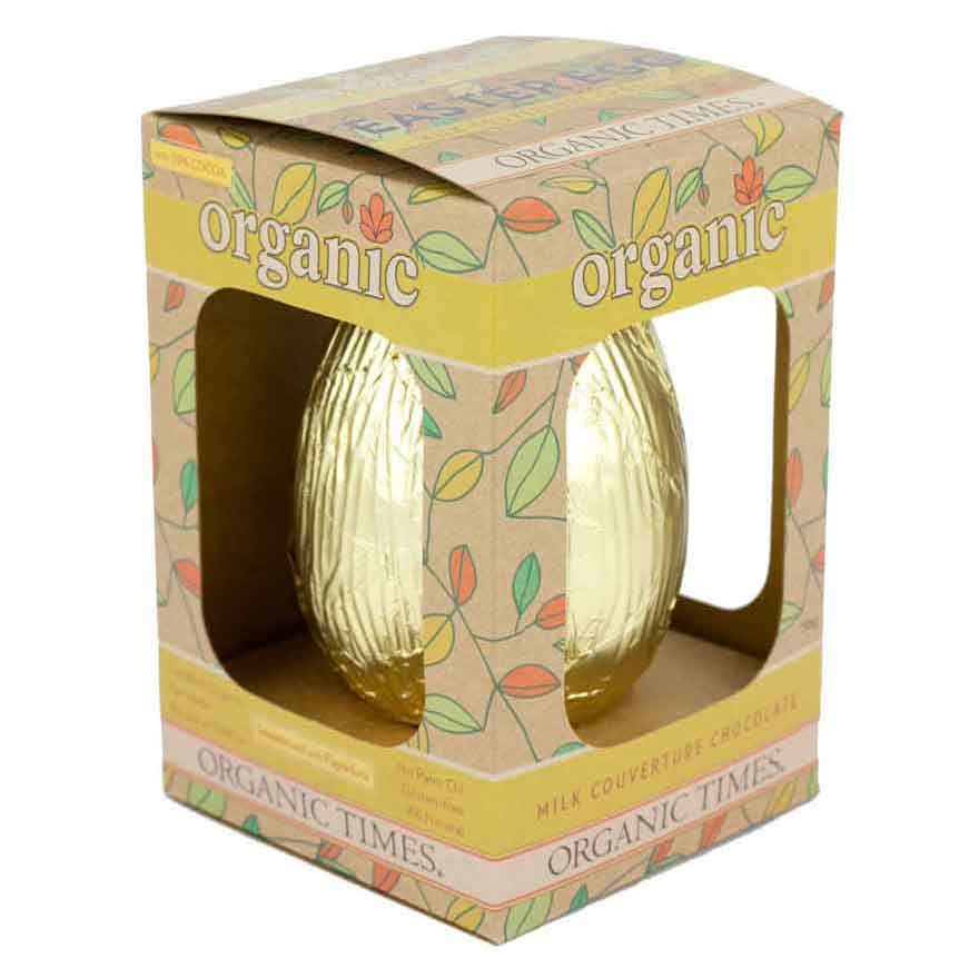 Organic Milk Chocolate Easter Egg 130gm