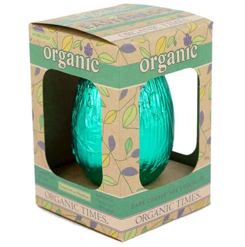 Organic Dark Chocolate Easter Egg 130gm