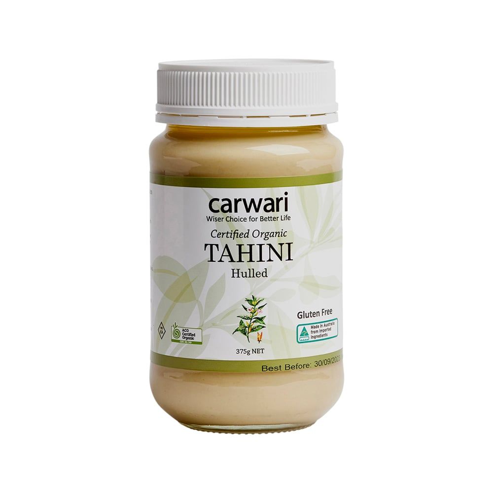 Organic Tahini Hulled 375g