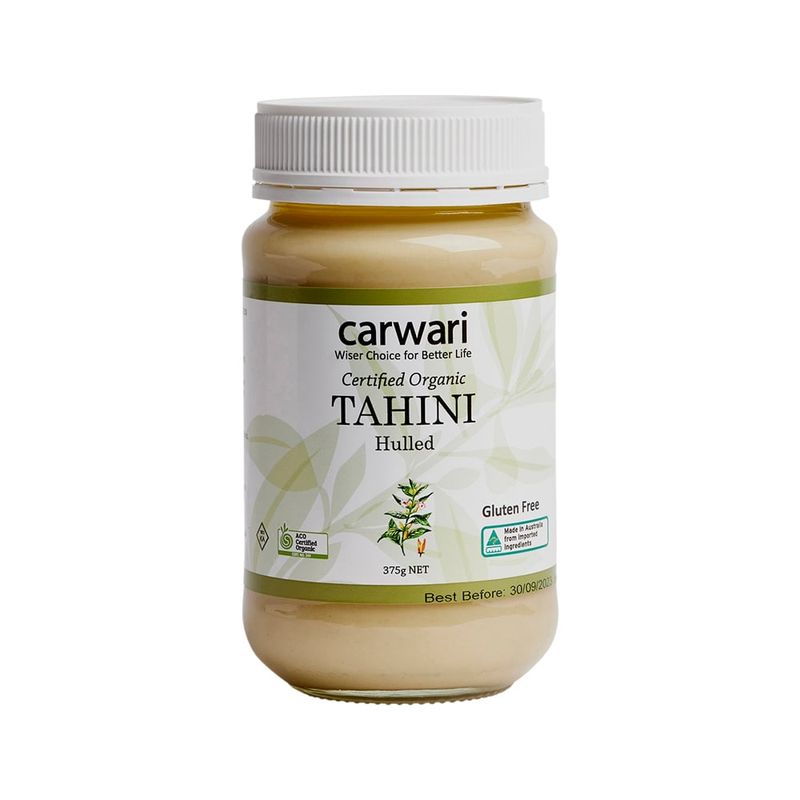 Organic Tahini Hulled 375g