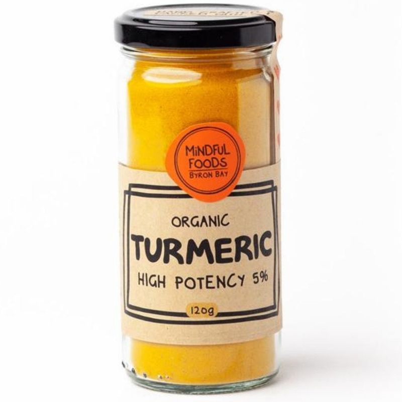 Organic Turmeric (High Potency 5% Curcumin) 150g Jar