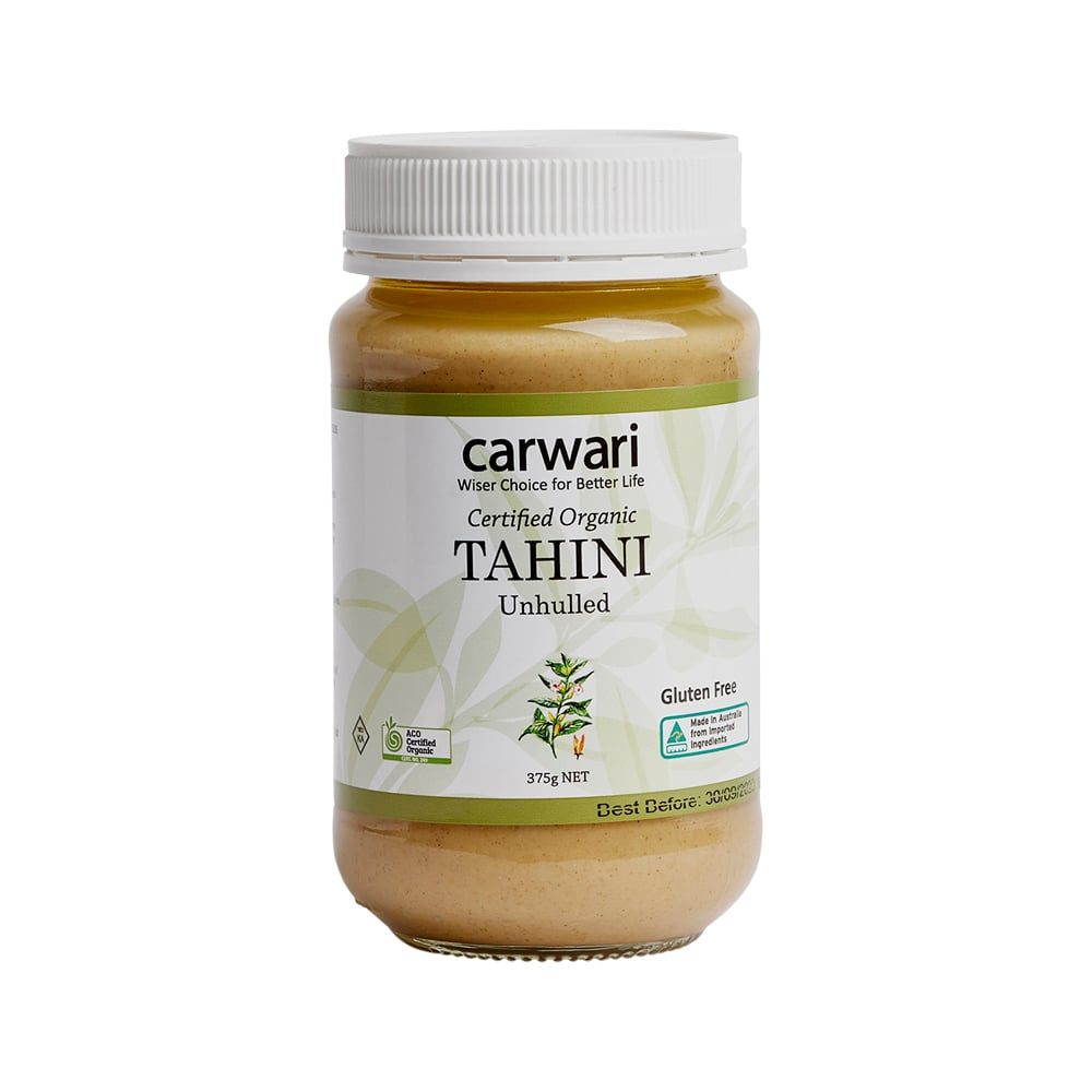 Organic Tahini Unhulled 375g