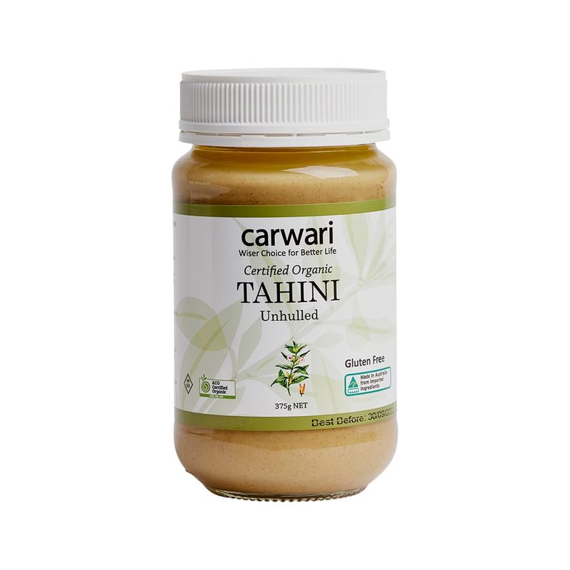 Organic Tahini Unhulled 375g