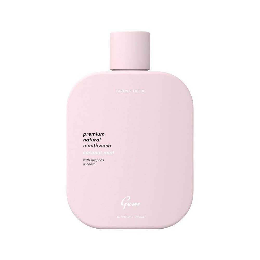 Premium Natural Mouthwash Coconut Mint (with Propolis &amp; Neem) 500ml