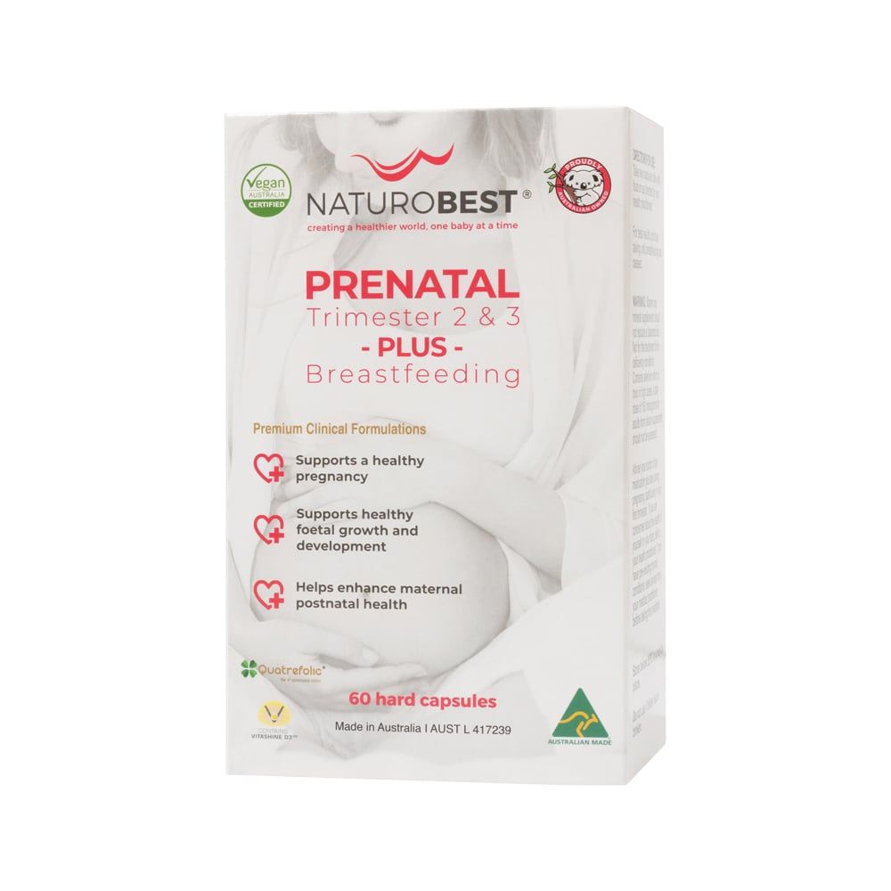 Prenatal Trimester 2 &amp; 3 Plus Breastfeeding 60c