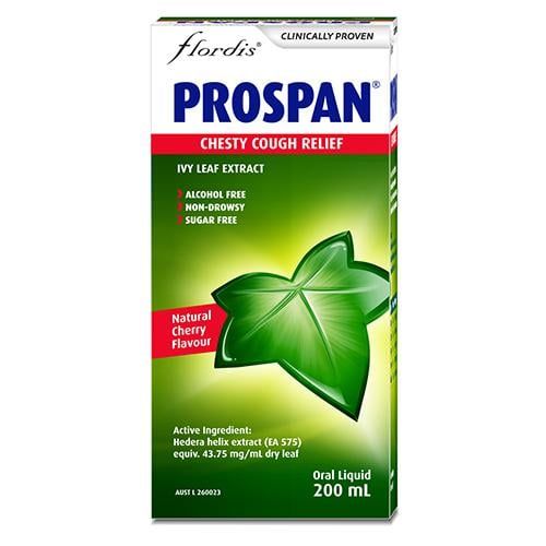 Prospan Chesty Cough Relief Cherry Flavour Oral Liquid 200ml