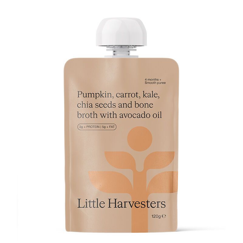 Puree Pouch - Pumpkin Carrot &amp; Kale 120g
