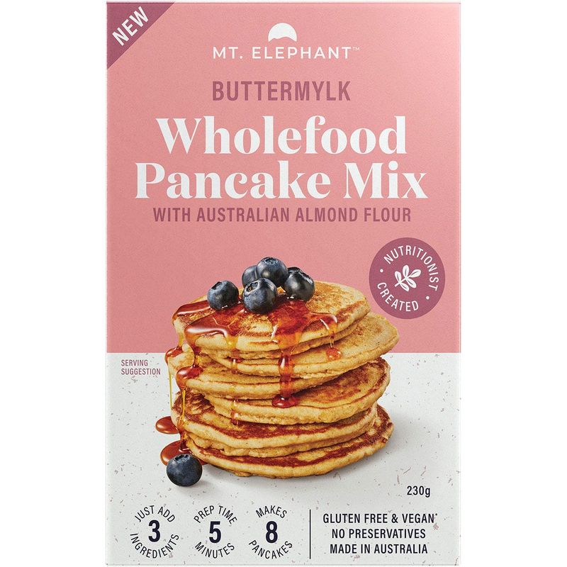 Wholefood Pancake Mix Buttermylk 230g
