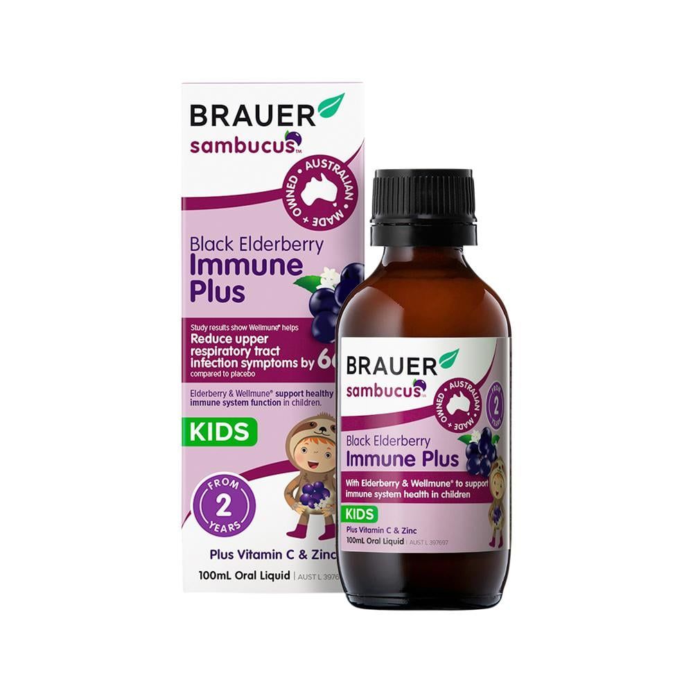 Sambucus Black Elderberry Kids Immune Plus Oral Liquid 100ml