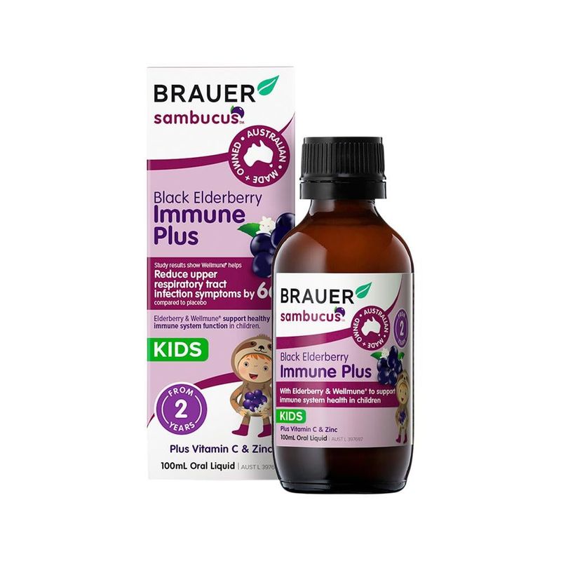 Sambucus Black Elderberry Kids Immune Plus Oral Liquid 100ml