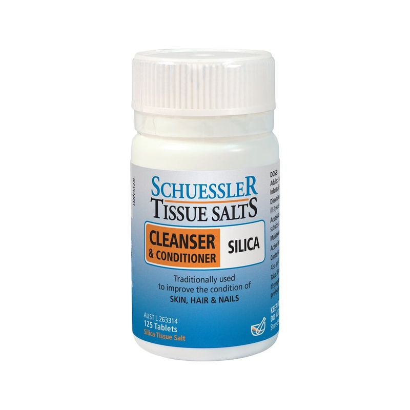 Scheussler Tissue Salts Silica (Cleanser &amp; Conditioner) 125t