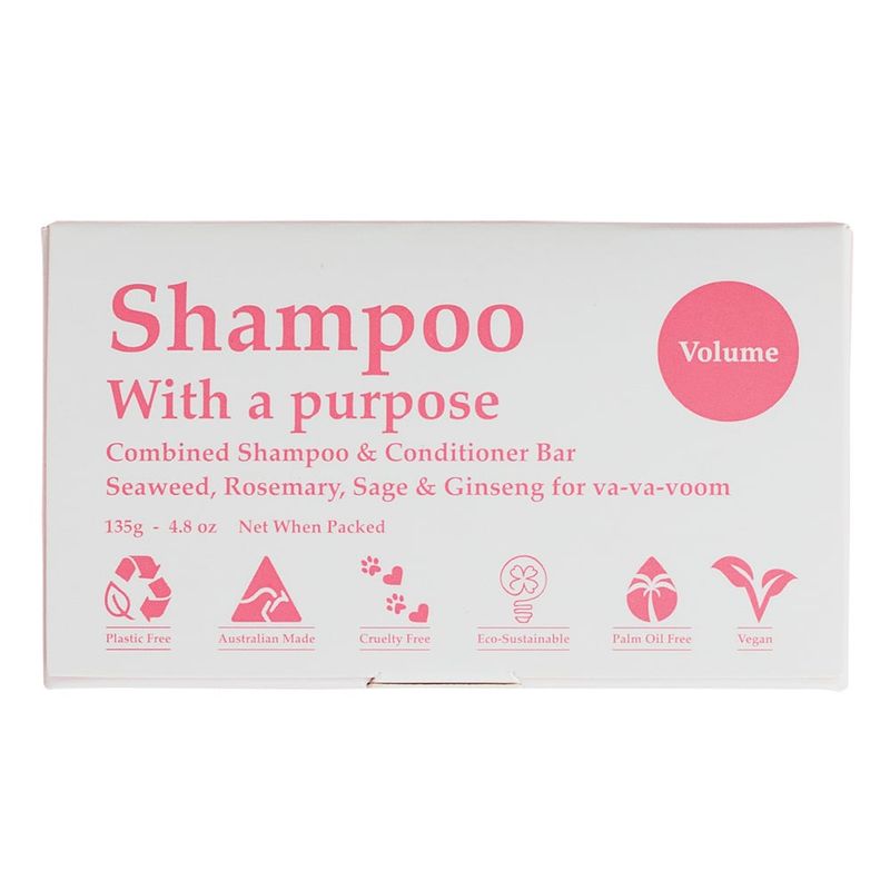 Shampoo &amp; Conditioner Bar - Volume - 135g