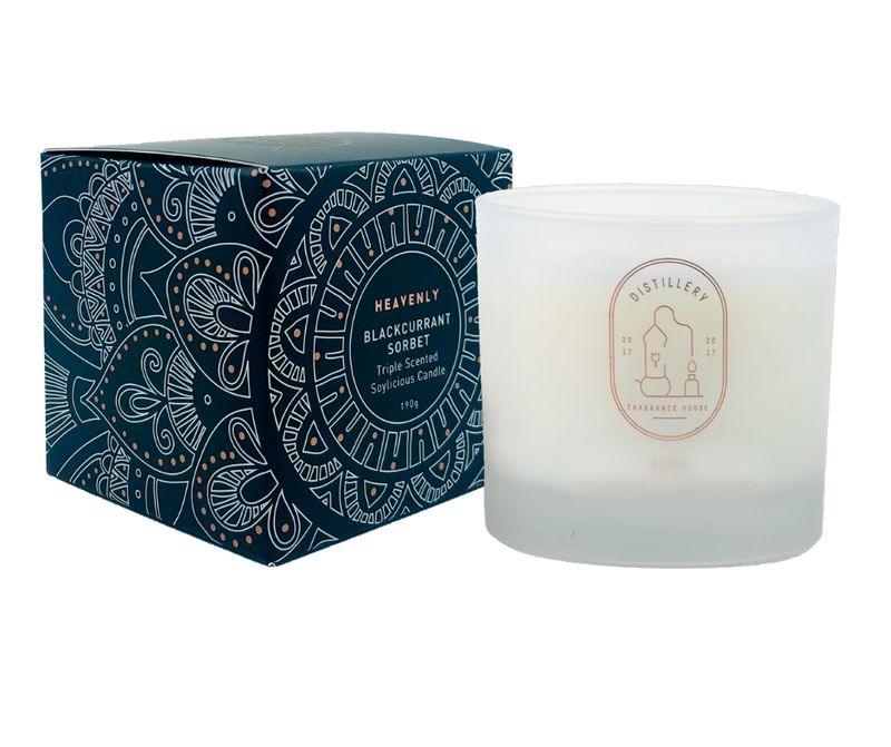 Soy Candle - Blackcurrant Sorbet