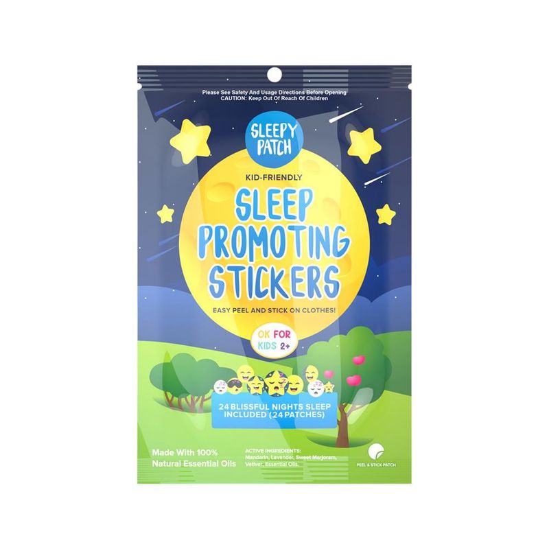 SleepyPatch Organic Sleep Promoting Stickers x 24 Pack