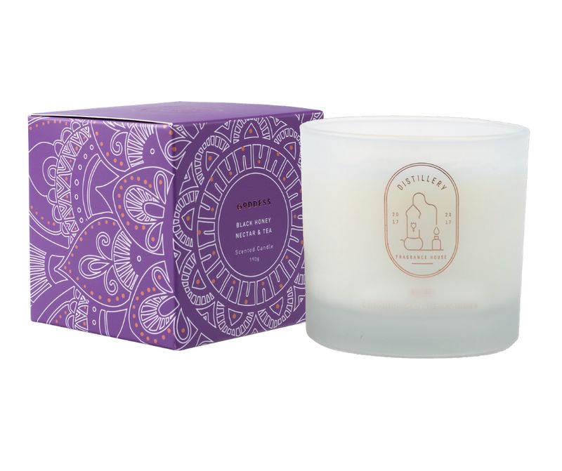 Soy Candle - Black Honey Nectar &amp; Tea