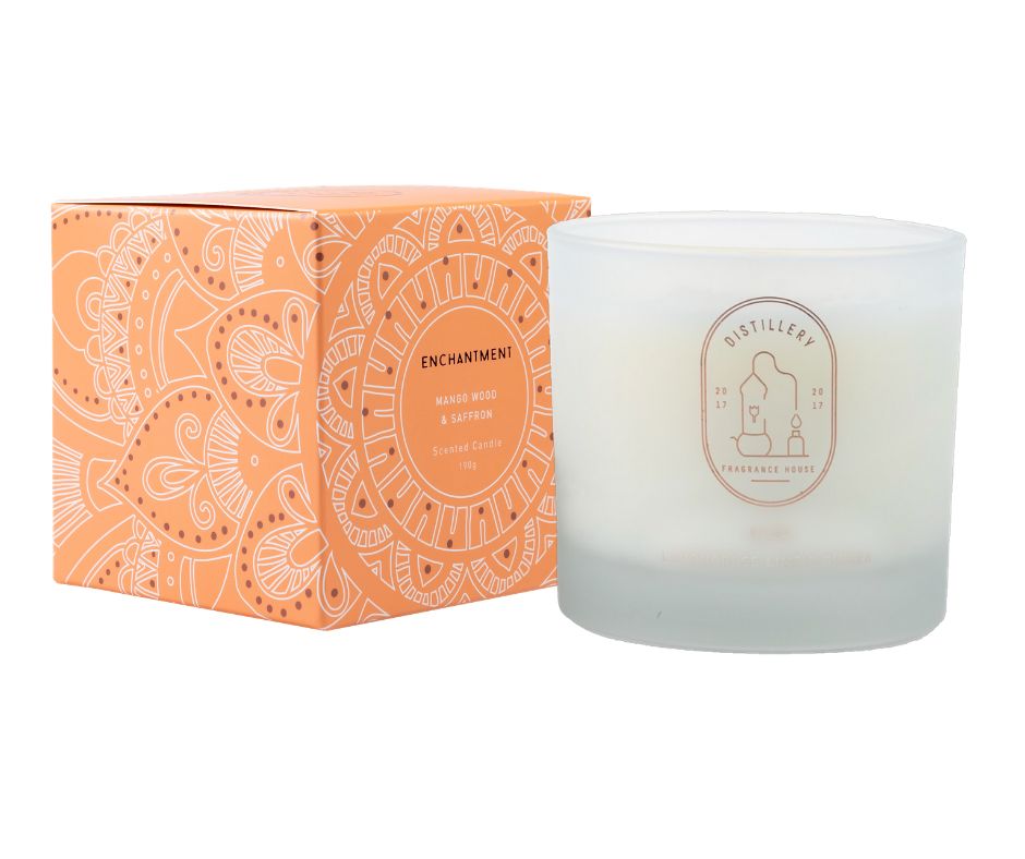 Soy Candle - Mango Wood &amp; Saffron