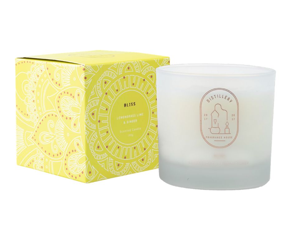 Soy Candle - Lemongrass, Lime &amp; Ginger
