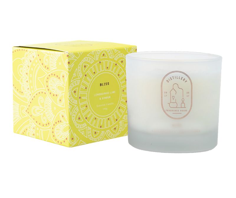 Soy Candle - Lemongrass, Lime &amp; Ginger