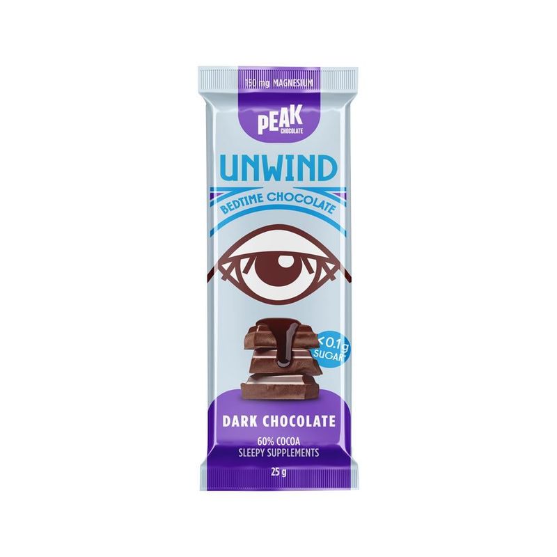 Unwind Chocolate Bar Dark 25g