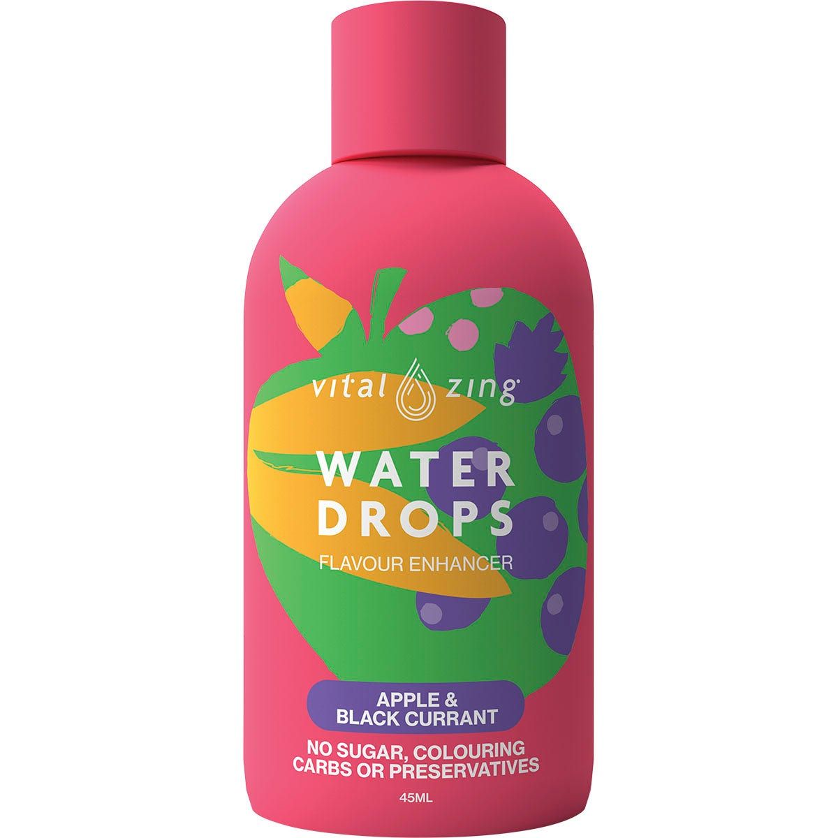 Water Drops, Flavour: Apple &amp; Blackcurrant
