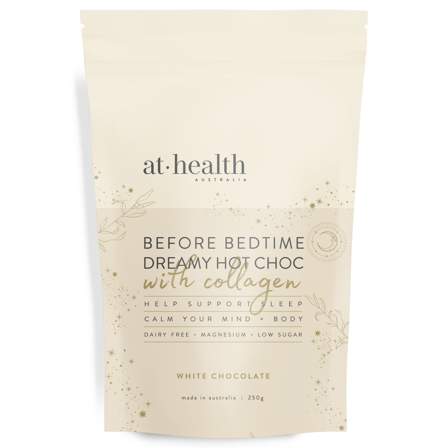 Before Bedtime Dreamy  White Hot Chocolate with Collagen 250g