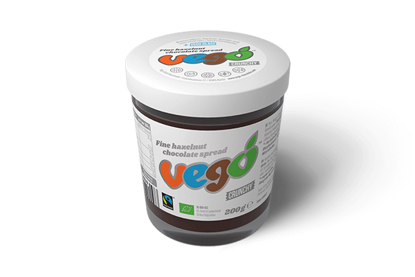 Organic Crunchy Hazelnut Spread 350g