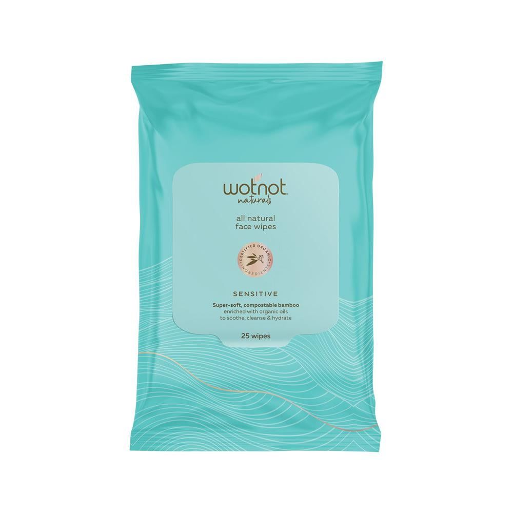 Face Wipes Sensitive 25 pack