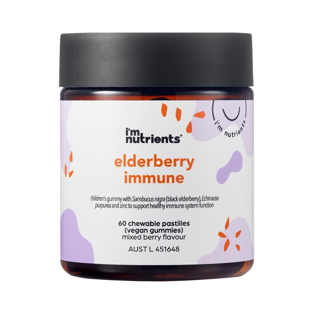 Elderberry Immune Chewable x60 Mixed Berry