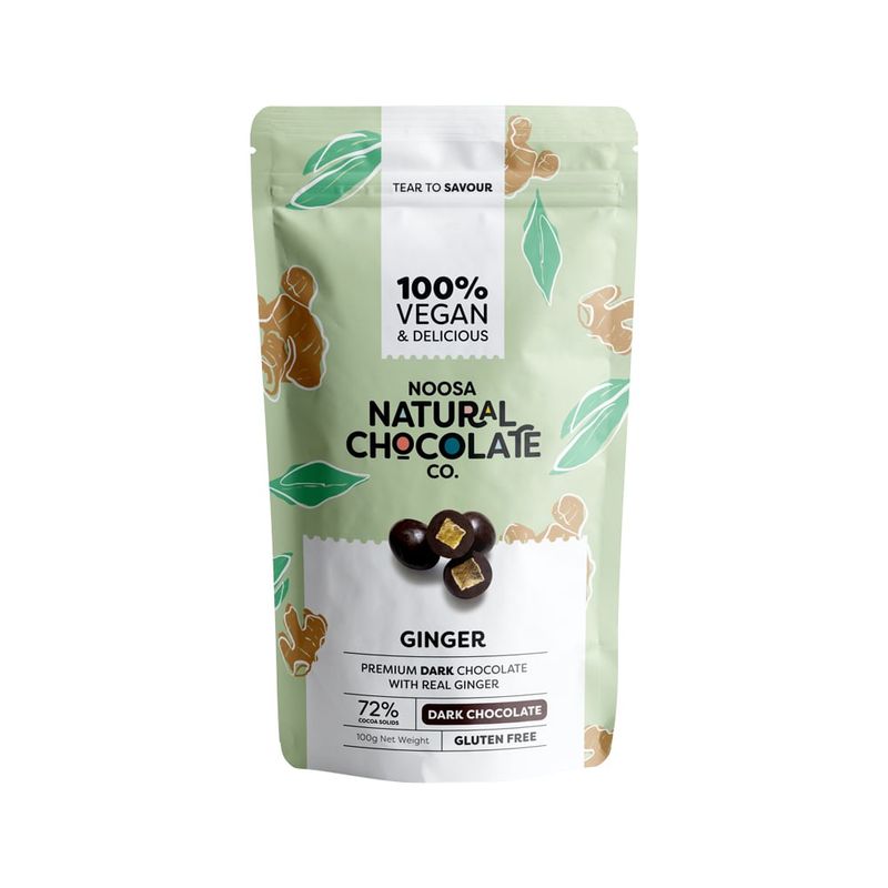 Dark Chocolate Ginger 100g