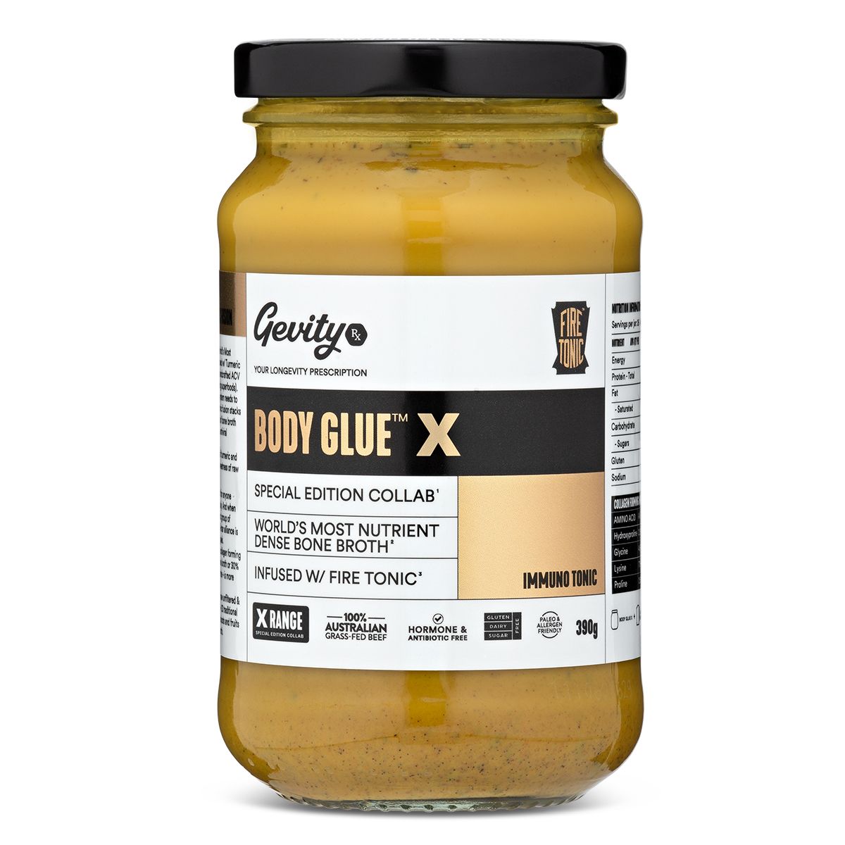 Bone Broth Body Glue Immuno Tonic 390g