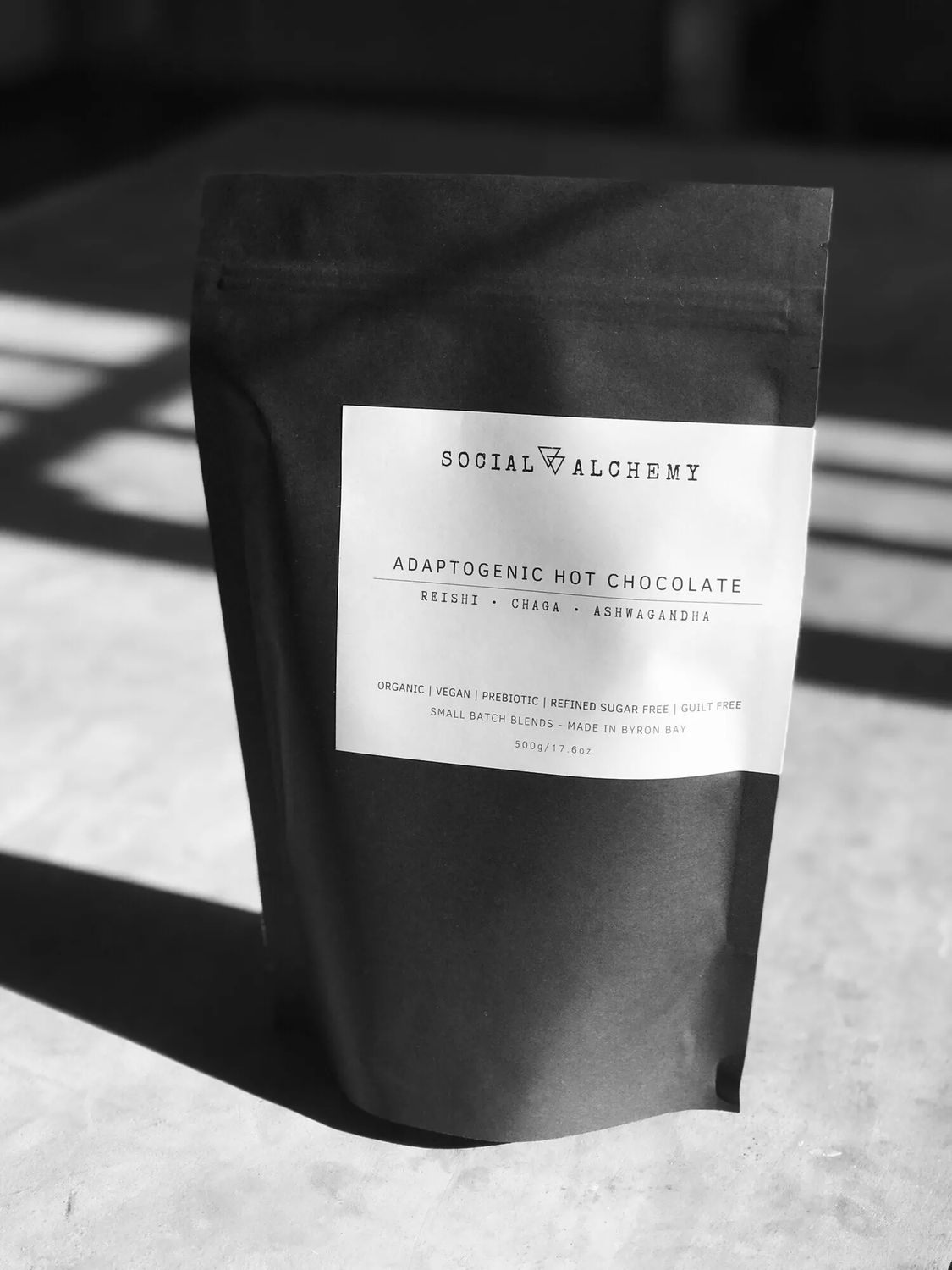 Adaptogenic Hot Chocolate 450g - Reishi, Chaga, Ashwagandha