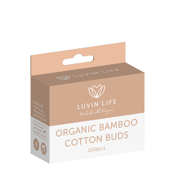 Bamboo Cotton Buds - White